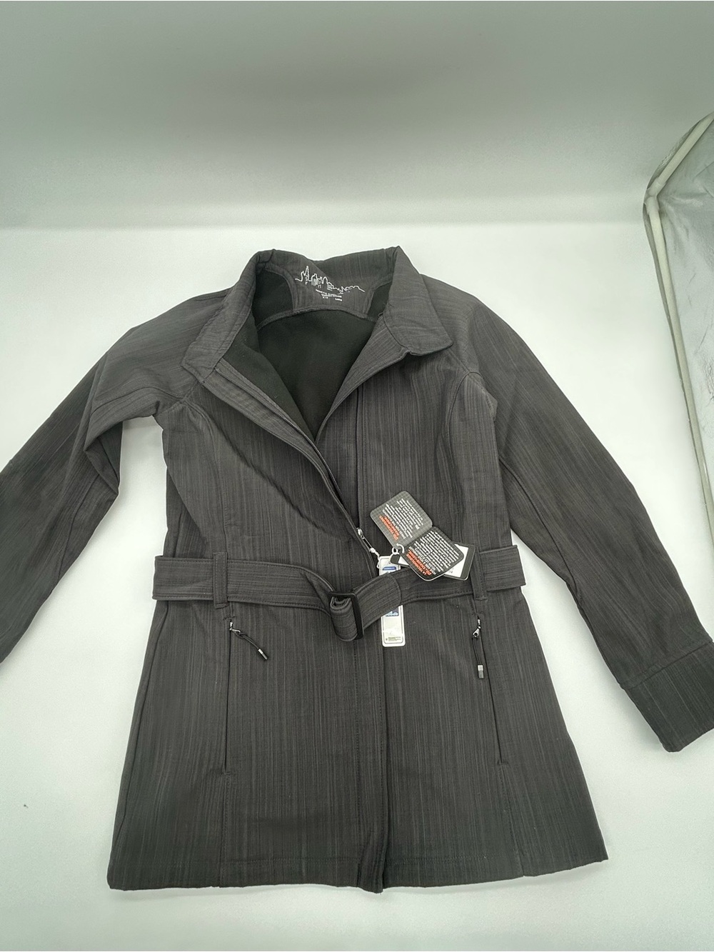 North End Sport Women’s Skyscape Soft shell Jacket in Carbon Gray S/P